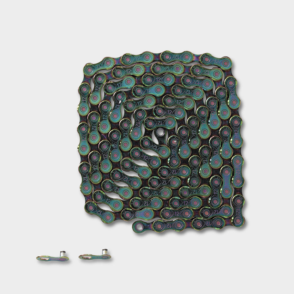 KMC X12 Aurora Green 12S